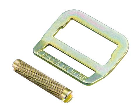 Bent Adjuster Buckle with sliding bar adjuster