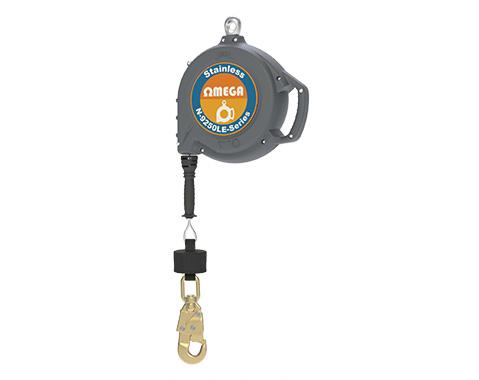 OMEGA-Stainless Cable Self-Retracting Device Horizontal Application