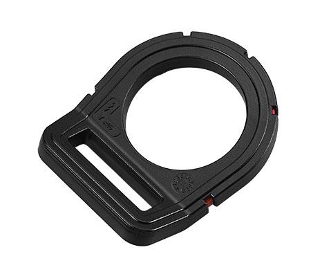 Overmolded Bent D-Ring