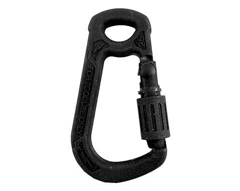 Overmolded Aluminum Carabiner For Tool Tether