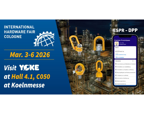 🔧 YOKE is heading to Cologne for EISENWARENMESSE 2026! 🇩🇪